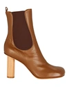 A.W.A.K.E. ARIANA LEATHER ANKLE BOOTS