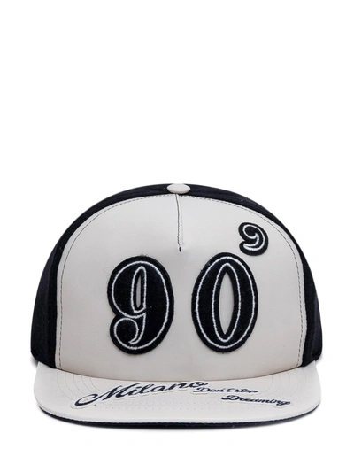 Dolce & Gabbana 90's Logo Patched Cap In Multi