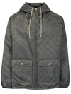 GUCCI GUCCI OFF THE GRID ZIPPED JACKET