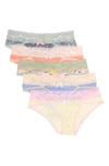 Honeydew Ahna 5-pack Lace Hipster Panties In Fashion 1