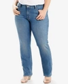 LEVI'S PLUS SIZE 414 RELAXED-FIT STRAIGHT-LEG JEANS
