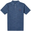 Polo Ralph Lauren Classics Mens Medium Blue Custom Fit Polo