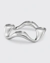 Georg Jensen Cobra Polished Stainless-steel Candlestick 20cm