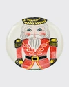Vietri Nutcrackers Red Dinner Plate