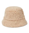 RUSLAN BAGINSKIY FAUX SHEARLING BUCKET HAT,P00580257