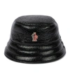 MONCLER QUILTED BUCKET HAT,P00621139
