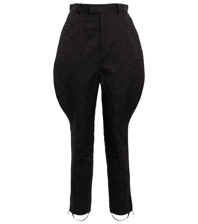 GUCCI MAXI GG CANVAS JODHPUR PANTS P00614170