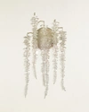 John-richard Collection Cascading Crystal 2-light Wall Sconce