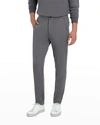 Bugatchi Men's Slim-fit Knit Pants In Charcoal