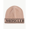 MONCLER LOGO KNITTED VIRGIN WOOL BEANIE 8-10 YEARS