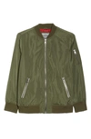 Levi's Plus Size Trendy Melanie Bomber Jacket In Army Green