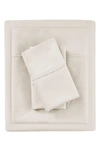Beautyrest 700 Thread Count Tri-blend Antimicrobial 4 Piece Sheet Set In Ivory