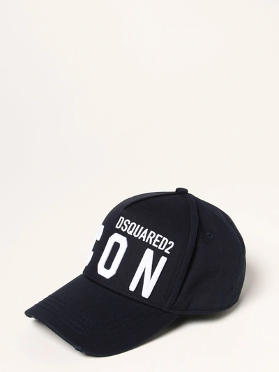 Dsquared2 Icon  Baseball Cap In Navy