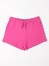 Diesel Kids' Jogging Shorts With Logo In Pink