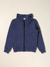 Stone Island Jumper  Junior Kids In Blue
