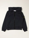 Stone Island Jumper  Junior Kids In Navy
