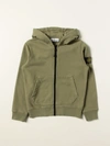 Stone Island Jumper  Junior Kids In Sage