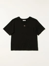 Dolce & Gabbana Kids' Cotton Tshirt With Logo In Black
