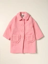 Simonetta Coat  Kids In Pink