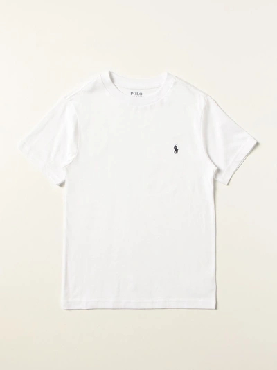 Polo Ralph Lauren Tshirt With Pony Logo In White