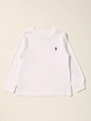 Polo Ralph Lauren Kids' Cotton Sweatshirt In White