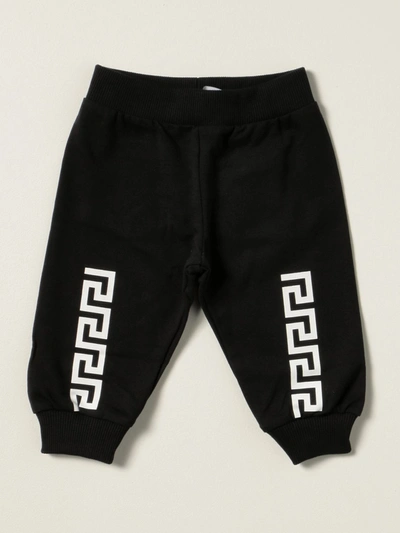 Young Versace Babies' Versace Young Jogging Trousers With Logo In Black