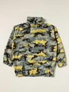Dolce & Gabbana Kids Sweat Jacket For Boys In Military