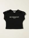 GIVENCHY COTTON TSHIRT WITH LOGO,C23208002
