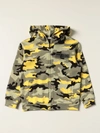 DOLCE & GABBANA SWEATSHIRT WITH CAMOUFLAGE PRINT,C24573055