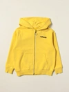 OFF-WHITE SWEATER OFF-WHITE KIDS COLOR YELLOW,348595003