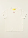 Off-white Kids' Off Stamp T-shirt In White