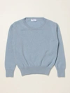 Siola Kids' Cashmere Jumper In Sky