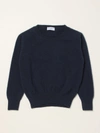 Siola Kids' Cashmere Jumper In Blue