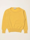 Siola Kids' Cashmere Jumper In Yellow