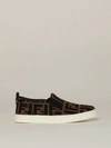 FENDI SNEAKERS WITH ALL OVER FF LOGO,C26101032
