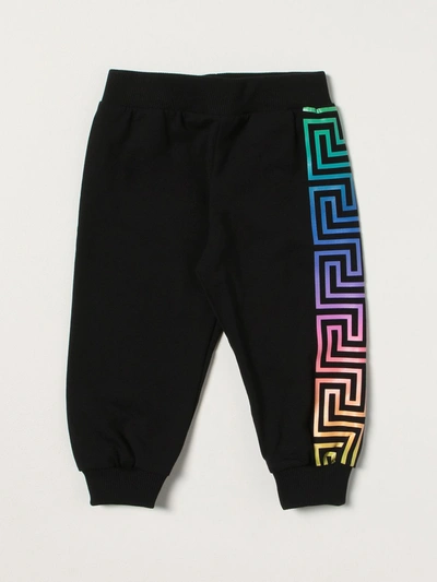 Young Versace Babies' Trousers  Kids In Black