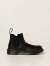Dr. Martens' Kids Black 2976 Big Kids Chelsea Boots In Black