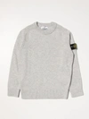 Stone Island Jumper  Junior Kids In Grey