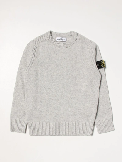 Stone Island Jumper  Junior Kids In Grey
