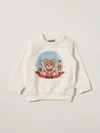 Moschino Baby Babies' Jumper With Teddy Print In White