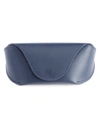Royce New York Leather Sunglasses Carrying Case In Blue