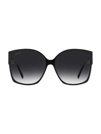 Jimmy Choo Noemi 61mm Square Sunglasses In Grey