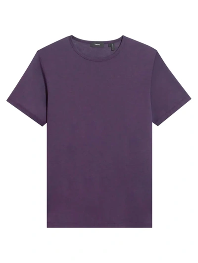 Theory Precise Luxe Cotton T-shirt In Farrow