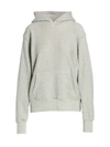 Les Tien Fleece Hoodie In Heather Grey