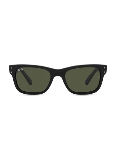 Ray Ban Rb2283 52mm Rectangular Sunglasses In Black