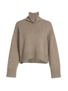 LOULOU STUDIO STINTINO FUNNELNECK WOOL & CASHMERE KNIT SWEATER,400013115003