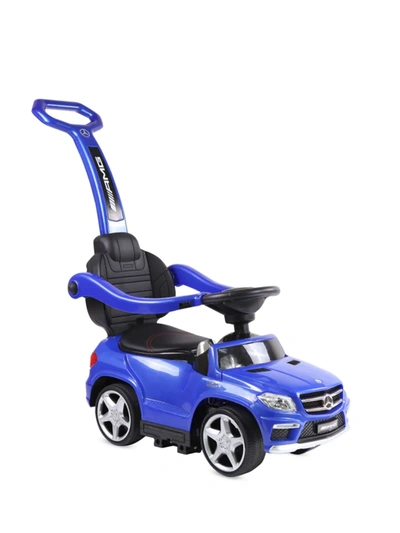 Best Ride On Cars Baby's 4-in-1 Mercedes Push Car In Blue