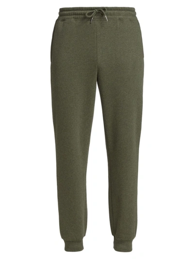 Saks Fifth Avenue Collection Hookup Joggers In Heathered Dark Green