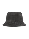 BURBERRY WOMEN'S CHECK WOOL-CASHMERE BUCKET HAT,400014839976