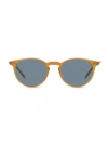 OLIVER PEOPLES MEN'S RILEY 49MM ROUND SUNGLASSES,400015051564
